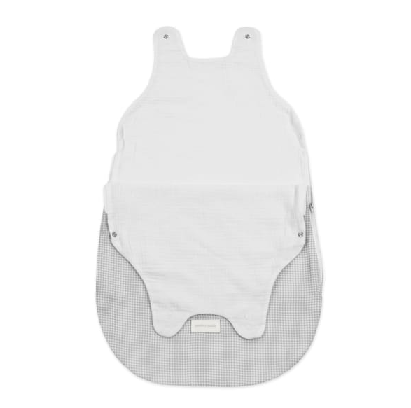 Pasito a Pasito Saco Dormir LittleBloomVichy Grey