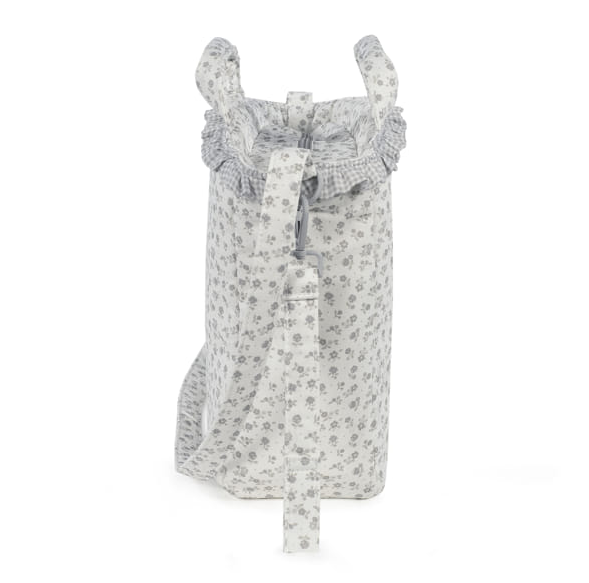 Pasito a Pasito Saco Little Bloom Flowers Grey 598