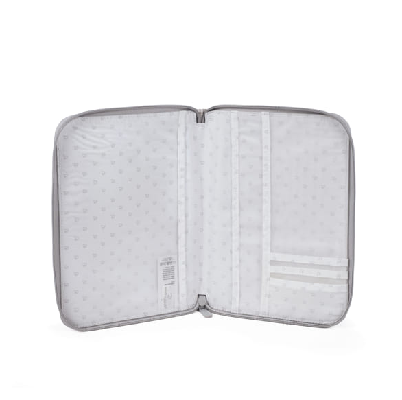 Pasito a Pasito Porta Docs LittleBloomFlowers Grey