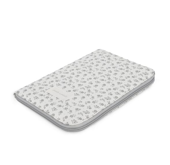 Pasito a Pasito Porta Docs LittleBloomFlowers Grey