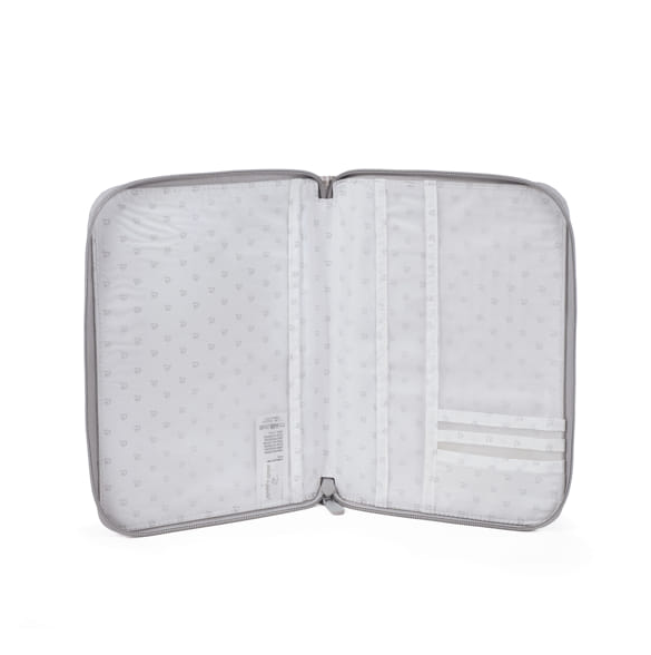 Pasito a Pasito Porta Docs Little Bloom Vichy Grey