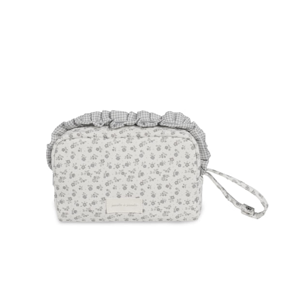Pasito a Pasito Necessaire LittleBloomFlower Grey