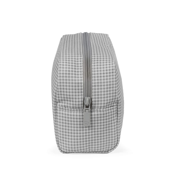 Pasito a Pasito Necessaire Little Bloom Vichy Grey