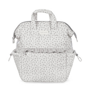 Pasito a Pasito Mochila Little Bloom Flowers Grey