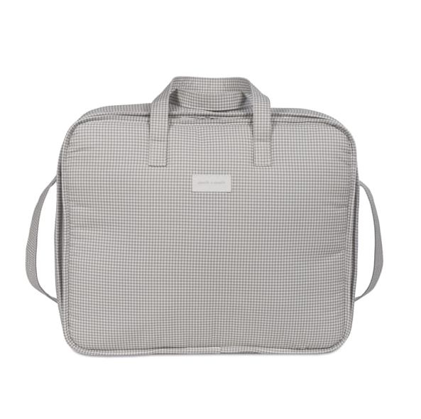 Pasito a Pasito Mala Little Bloom Vichy Grey 607