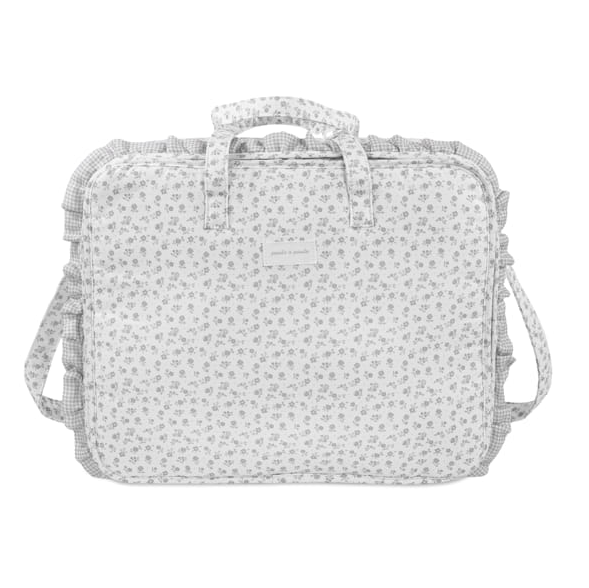 Pasito a Pasito Mala Little Bloom Flowers Grey 606