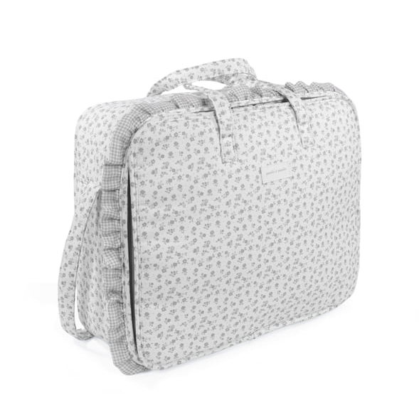Pasito a Pasito Mala Little Bloom Flowers Grey 606