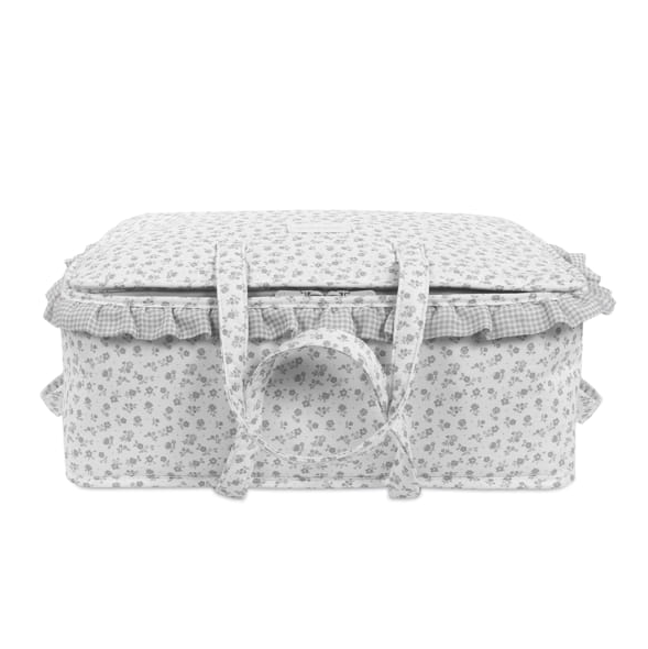 Pasito a Pasito Mala Little Bloom Flowers Grey 606