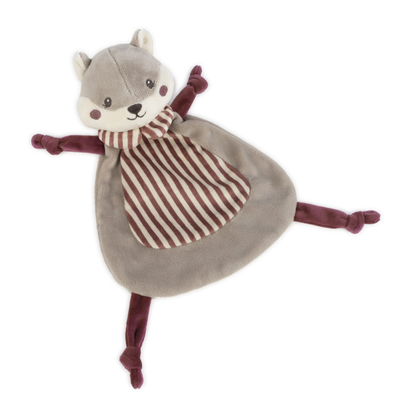 Pasito a Pasito Doudou Esquilo  Cherry Strips 513