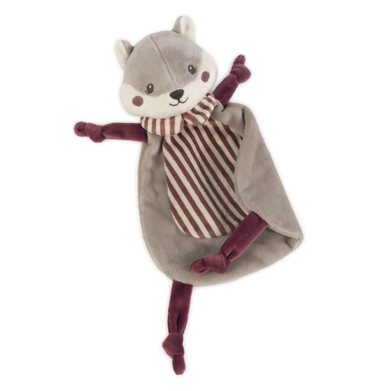 Pasito a Pasito Doudou Esquilo  Cherry Strips 513