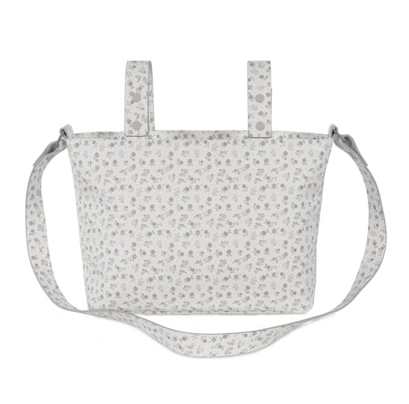 Pasito a Pasito Crossbody LittleBloomFlowers Grey
