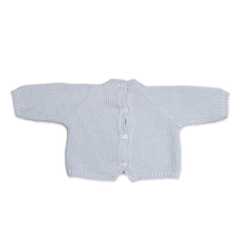 Pasito a Pasito Conjunto Recém-nascido Tricot Azul