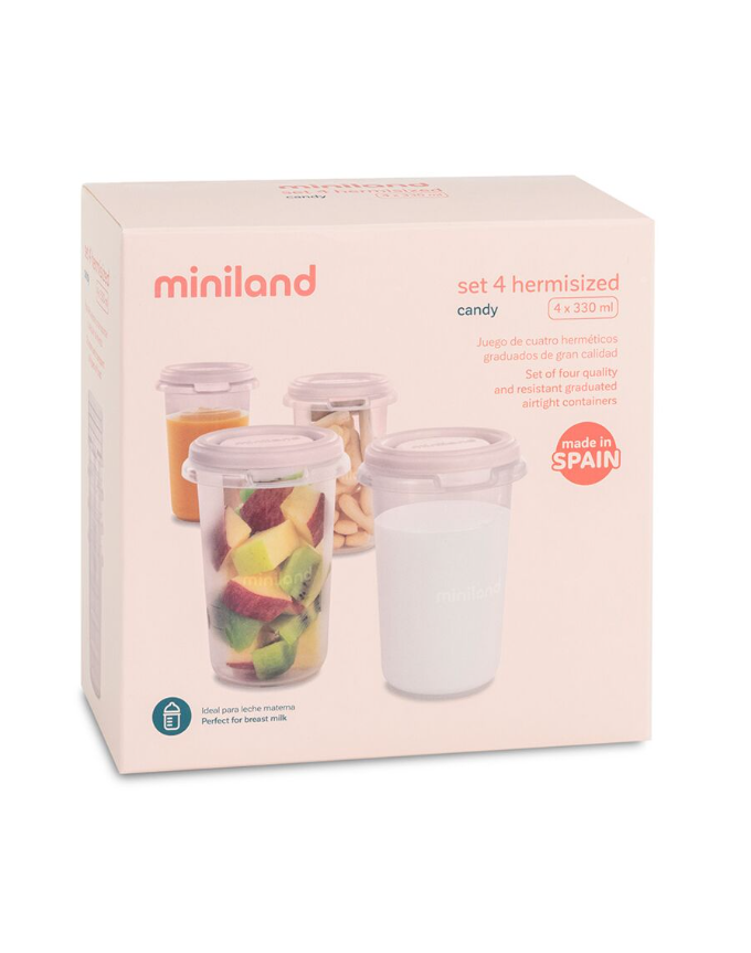 Miniland Set 4 Hermisized Candy 330ml  89527