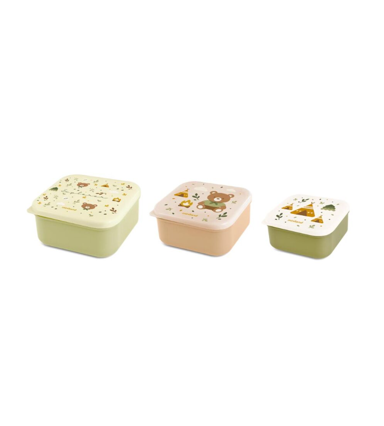 Miniland Set 3 Snackbox Explorer 89711