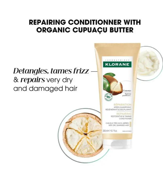 Klorane Capilar Cupuaçu Condicionador Reparador 200Ml