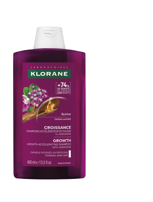 Klorane Capilar Quinina Champô Acelerador Cresc400Ml