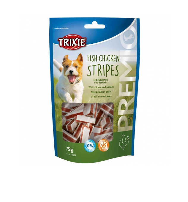 Trixie Tiras de Peixe e Frango 75 g