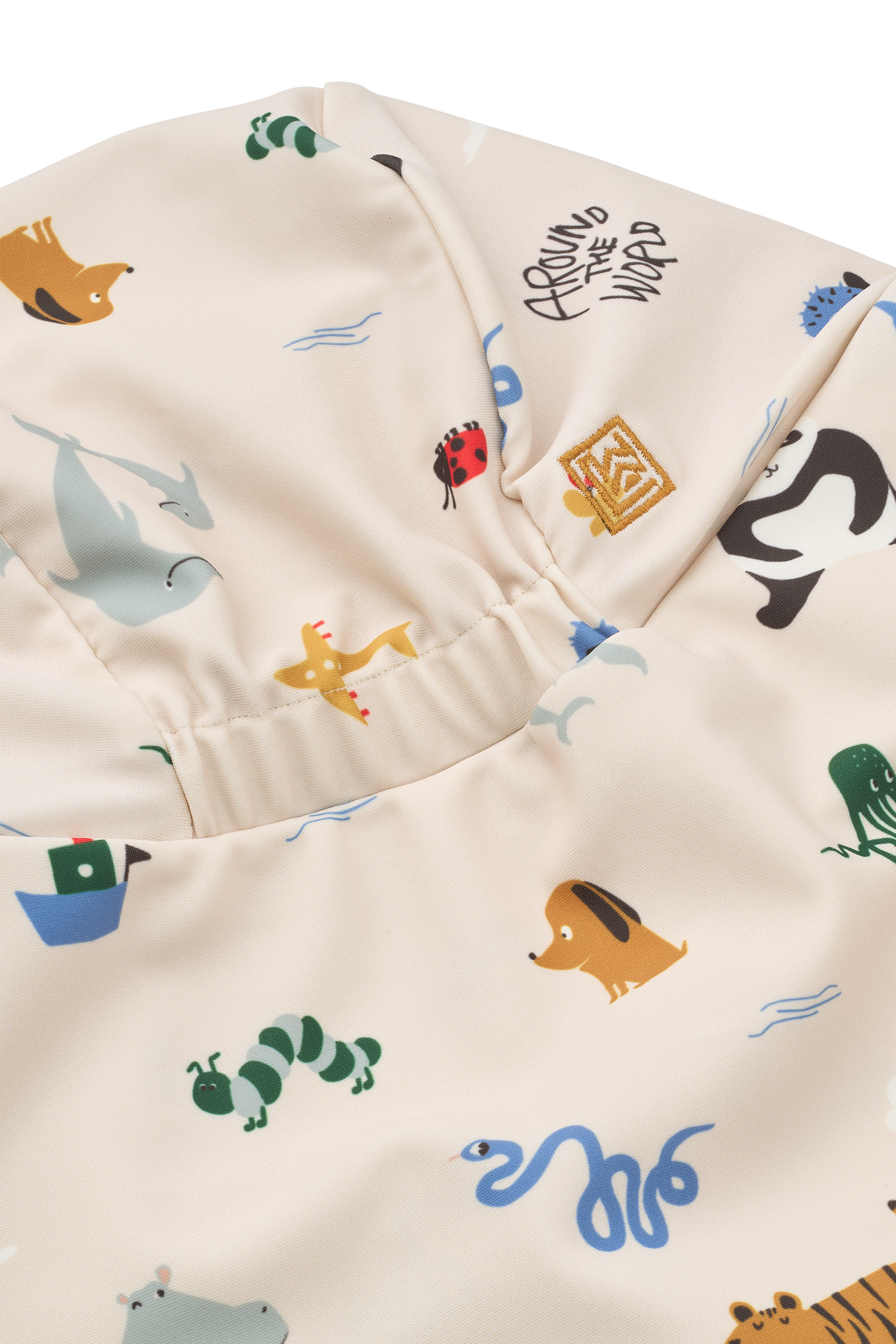 Liewood Cecilia Swim Hat Around World/Sandy 6-9M