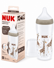 Nuk Perfect Match Biberão Anticólicas XL 360Ml 6M+