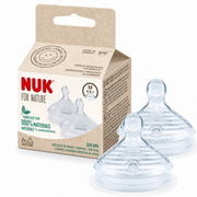 Nuk for Nature Tetina Silicone M X2