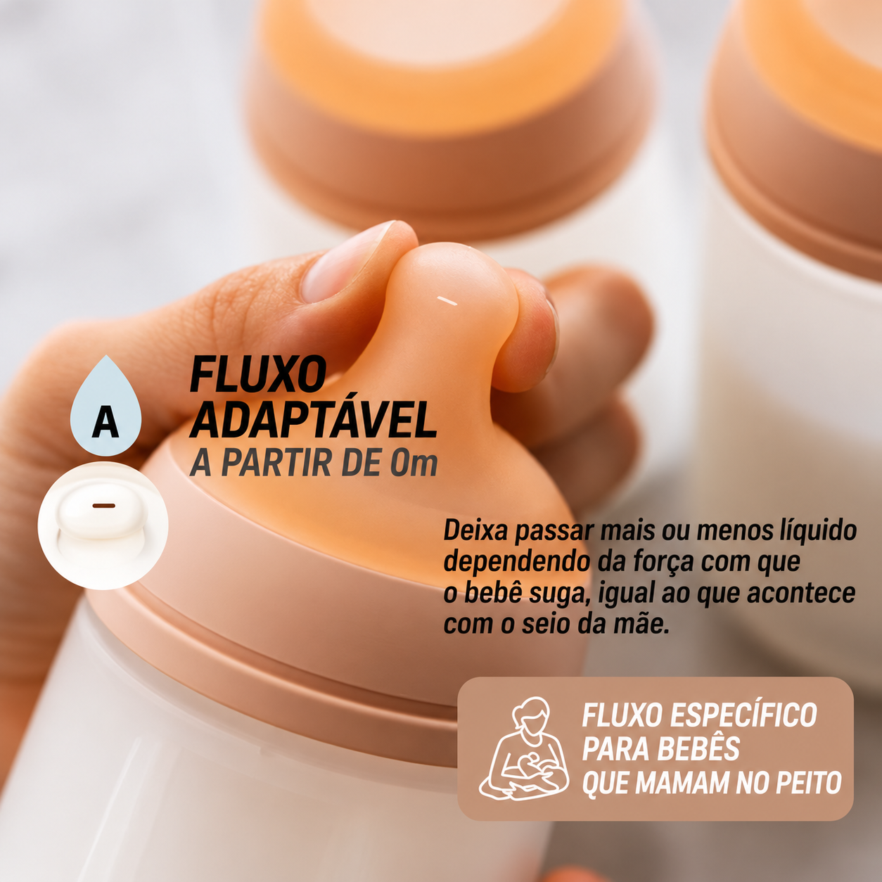 Suavinex Zero Bib TetSilColic S180 Deep