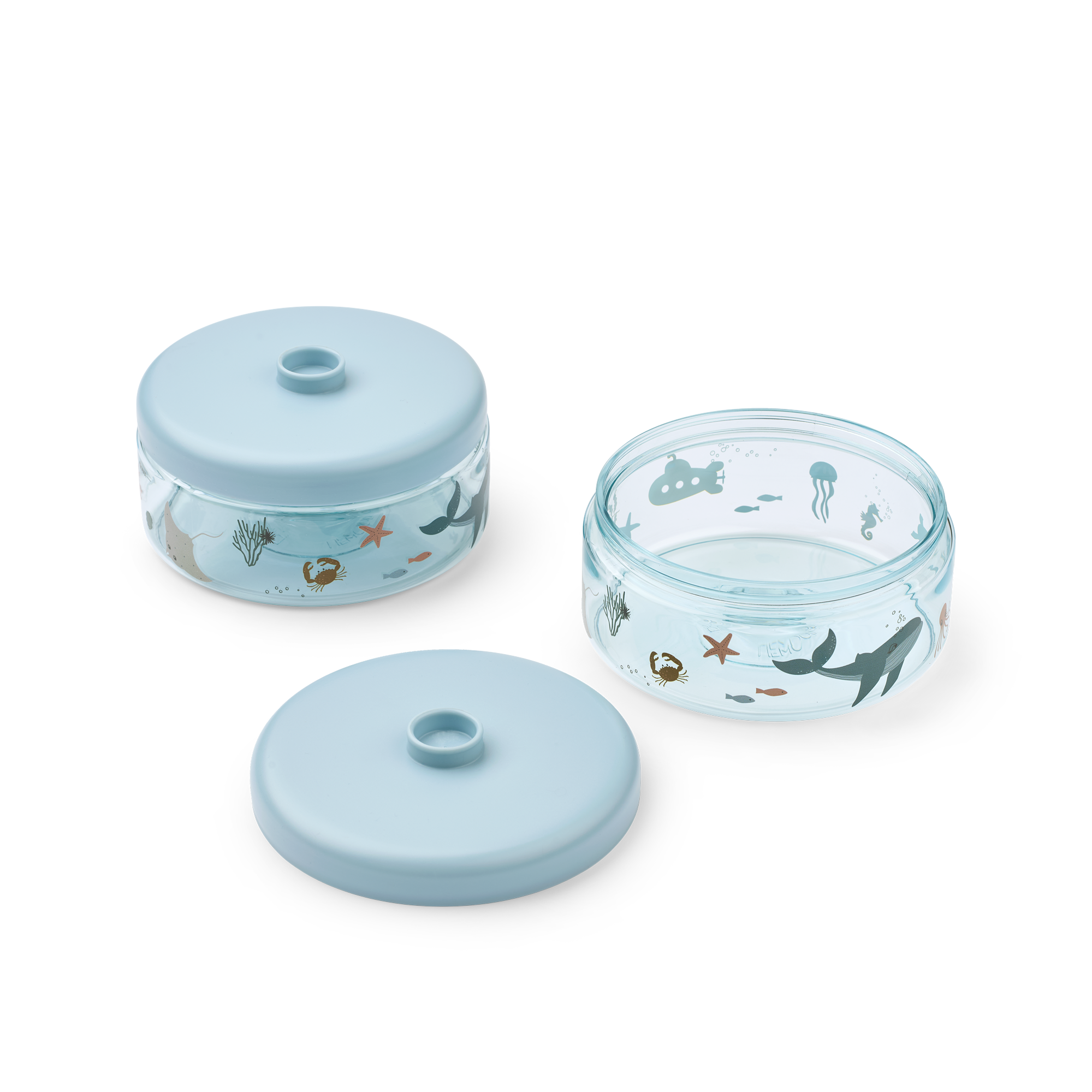 Liewood Dominique Food Tritan Boxes Sea/Sand 500ml