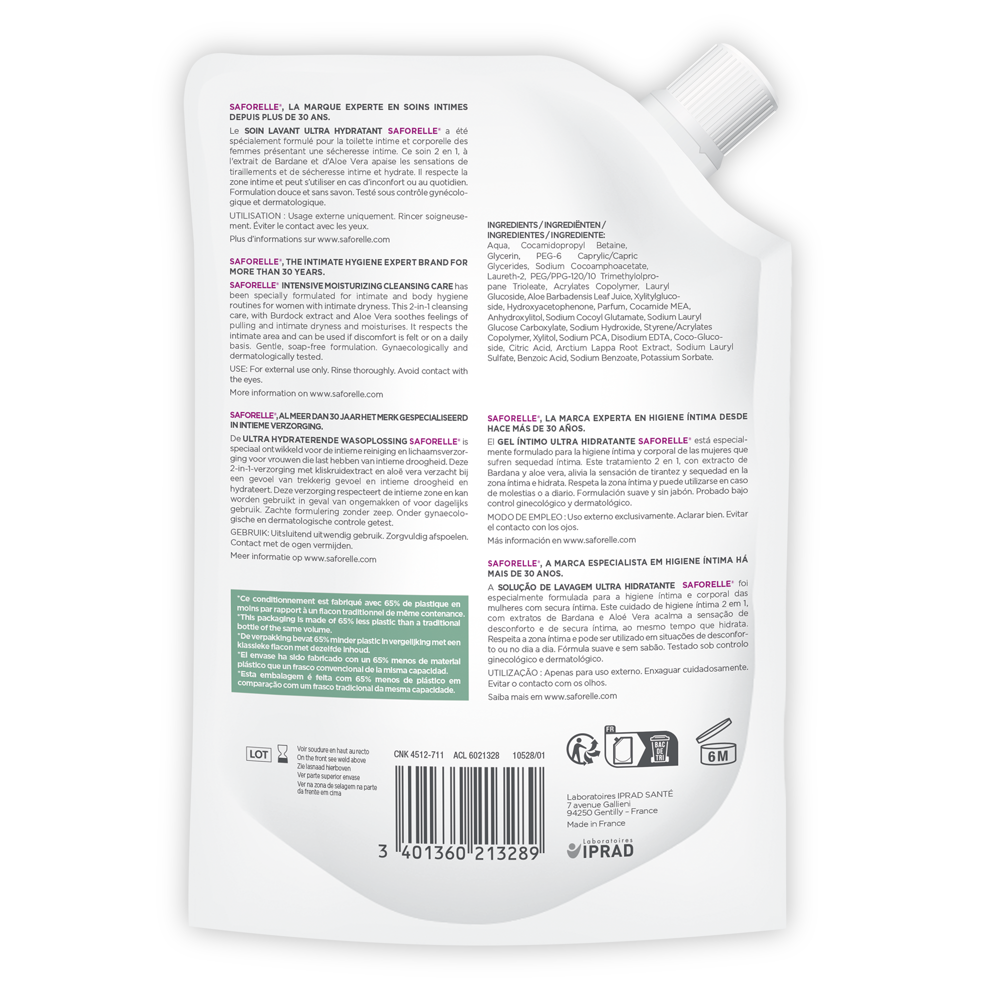 Ultra-hydrating cleansing solution 400ml