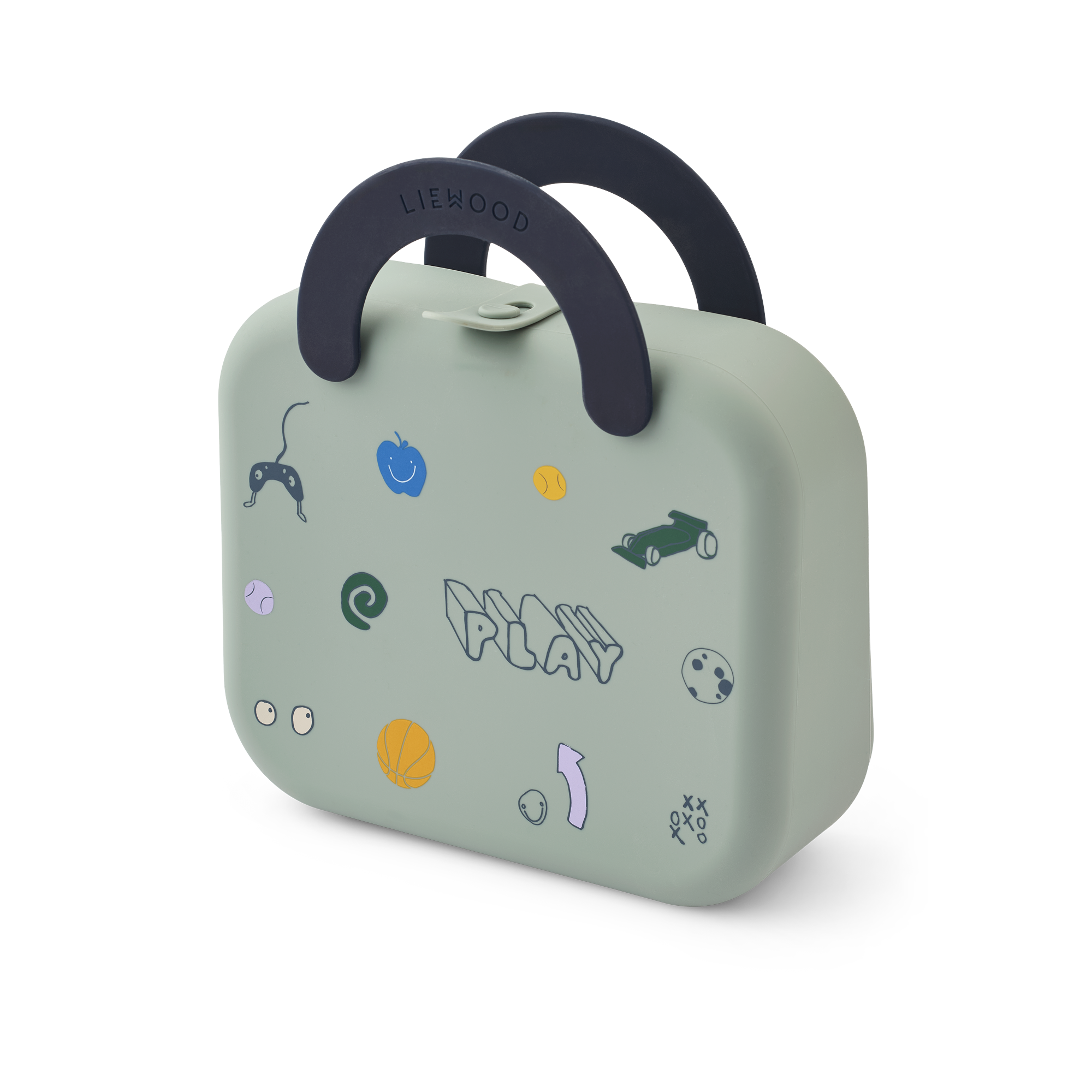 Liewood Elara Foldable Lunchbox DustyPeppermint