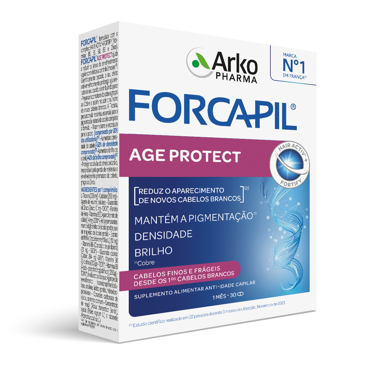 Arkopharma Forcapil Age Protect 30 tablets.