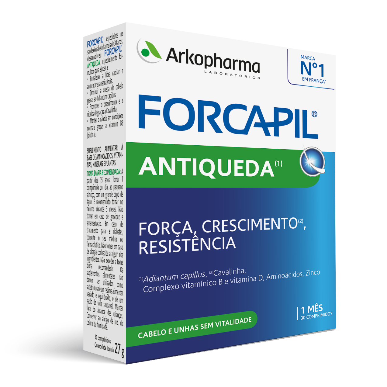 Arkopharma Forcapil Anti-Hair Loss 30 comp.