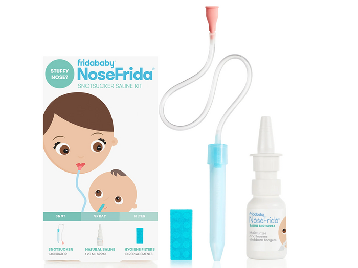 Frida Baby NoseFrida Kit Aspirador Nasal Com Spray Nasal Salino 0+