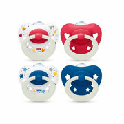 Nuk Signature Night Chupeta SiliconeT3 X2