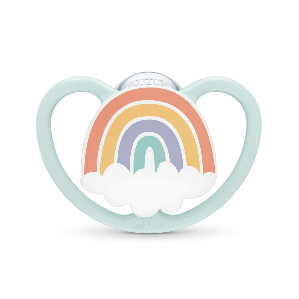 Nuk Space Chupeta Silicone T1 0-6m X2