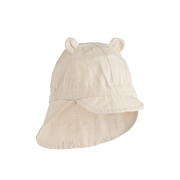 Liewood Gorm Linen Sun Hat With Ears Sandy 6-9m