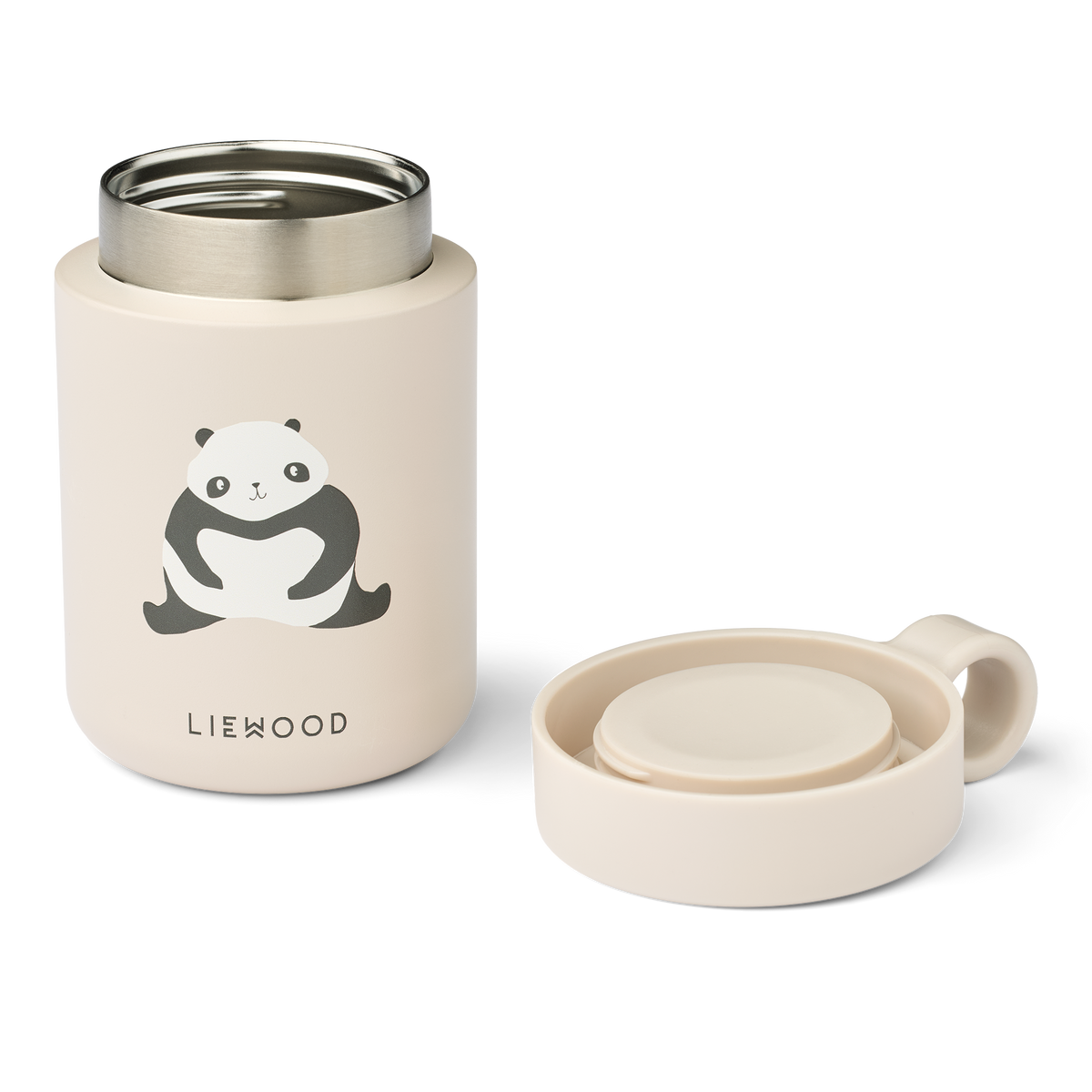 Liewood Kiani Printed Food Jar Panda/Sandy 2714