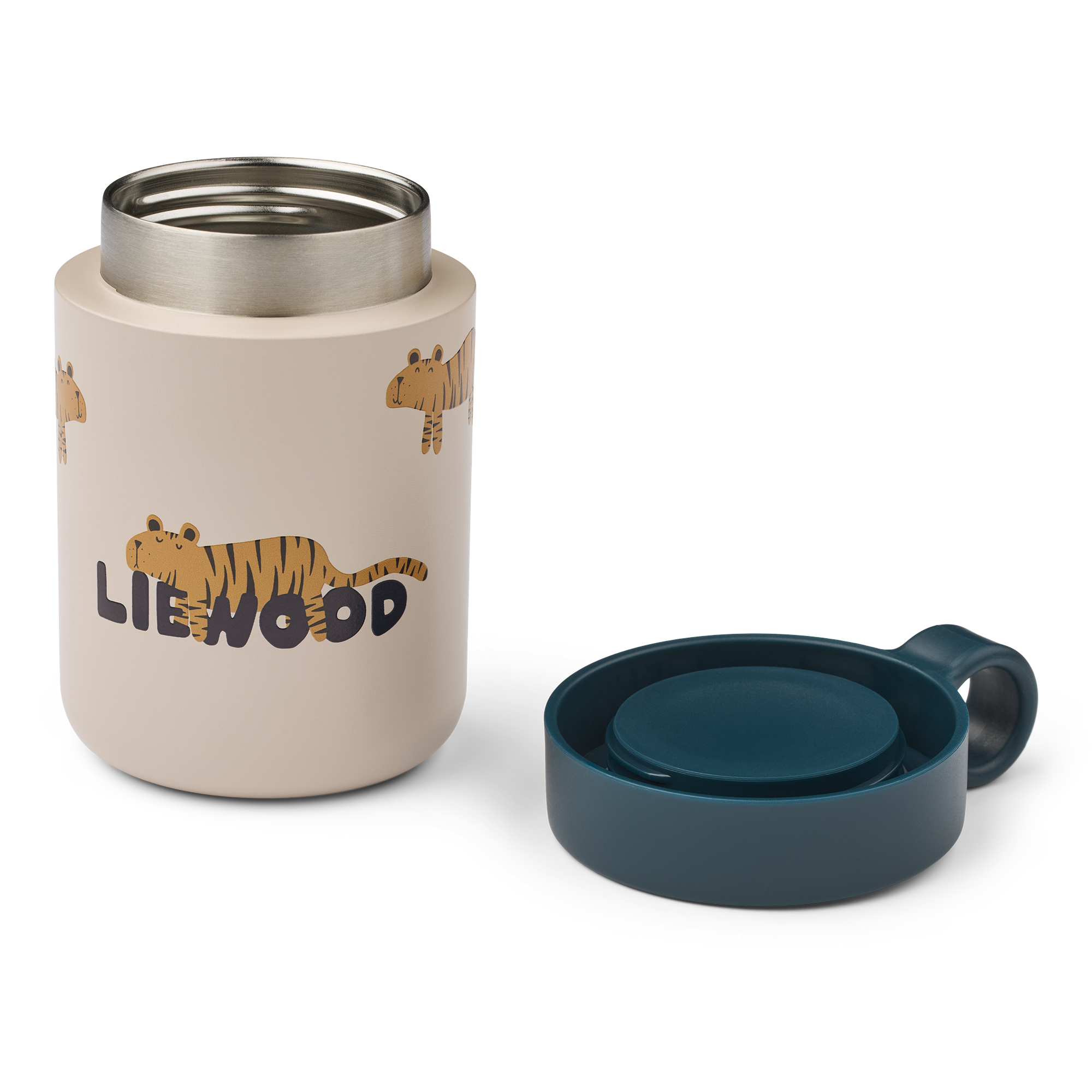Liewood Kiani Printed Food Jar Tiger/Sandy 2795