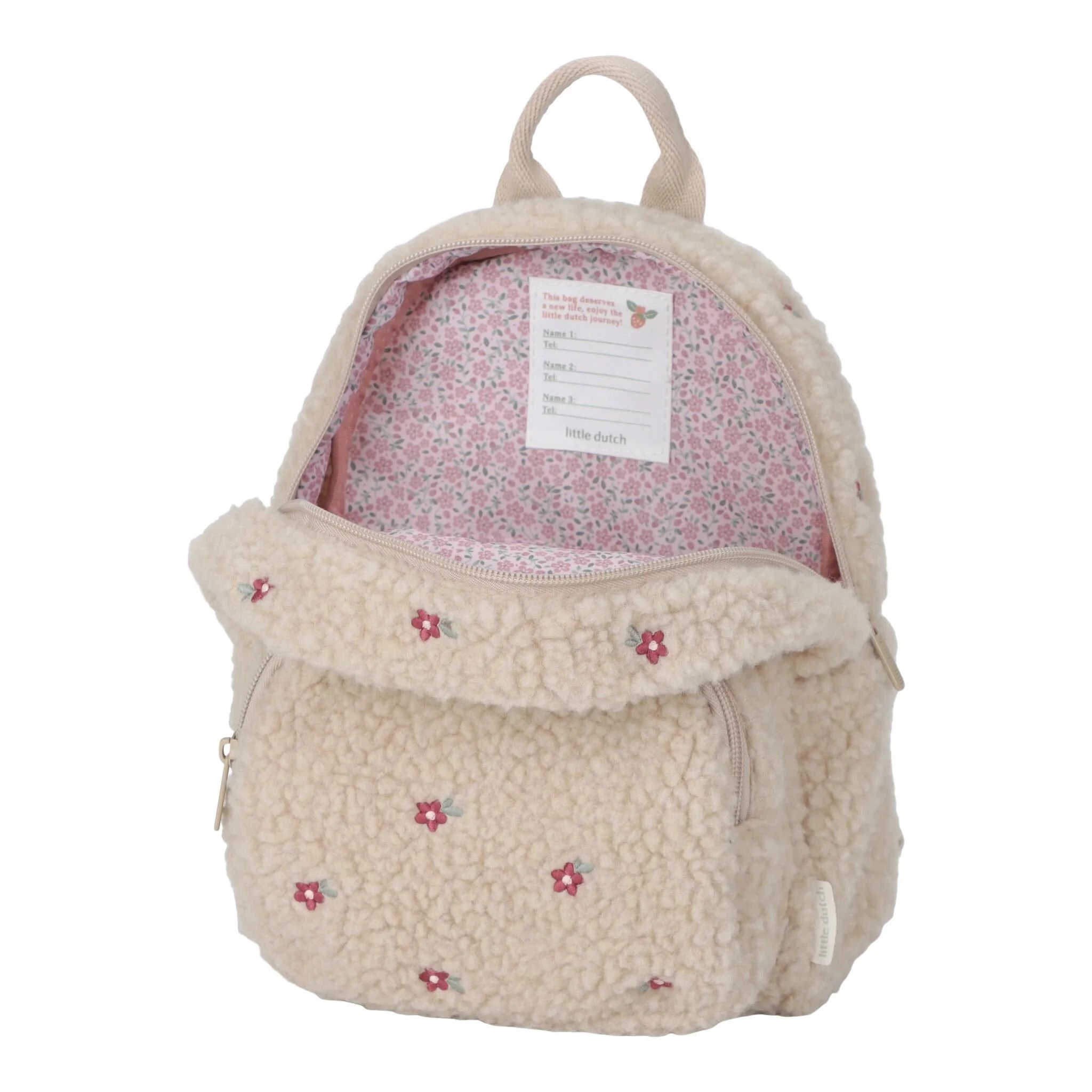 Little Dutch Mochila Teddy Sand LD4916