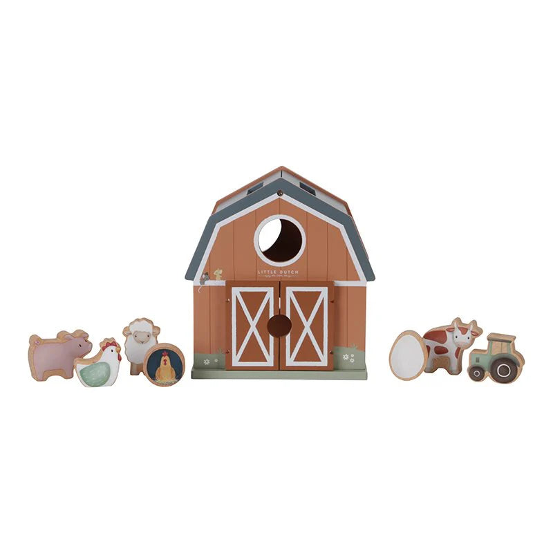 Little Dutch Shape Sorter Little Farm LD7147