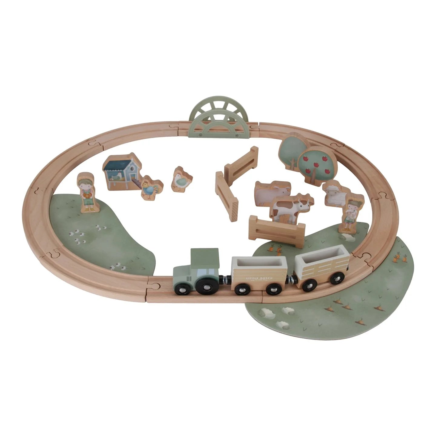 Little Dutch Pista de Comboio Little Farm LD7151