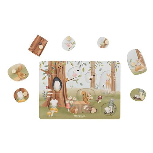 Little Dutch Puzzle Sonoro Forest Friends LD7240