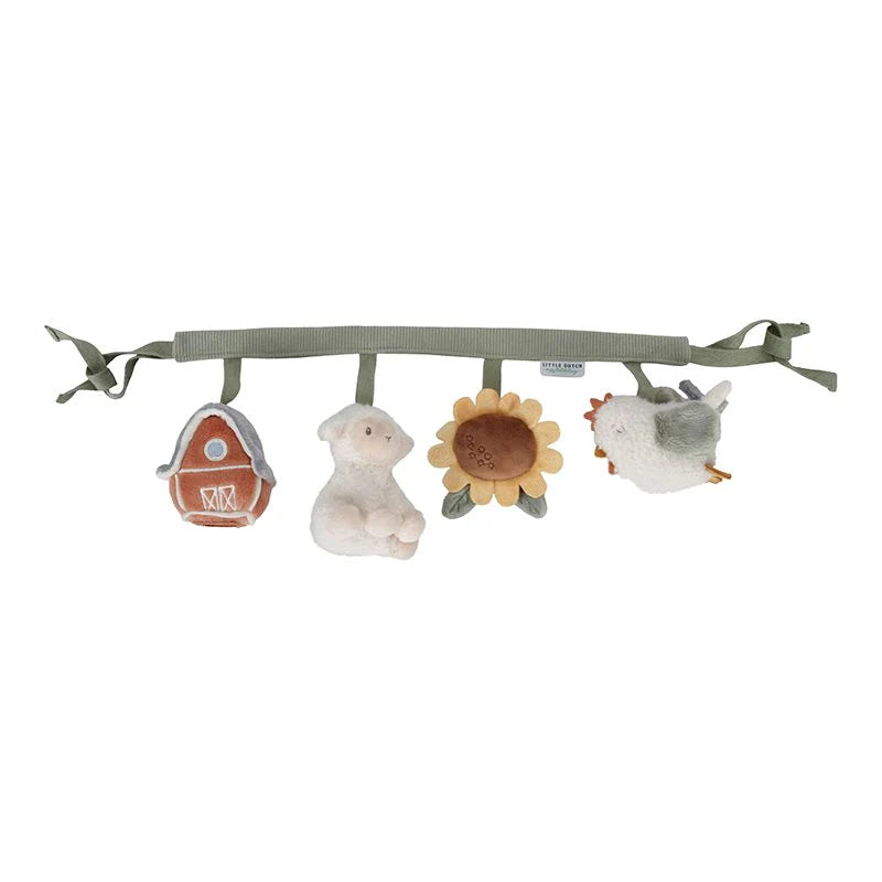 Little Dutch Stroller Toy Chain Little Farm LD8811