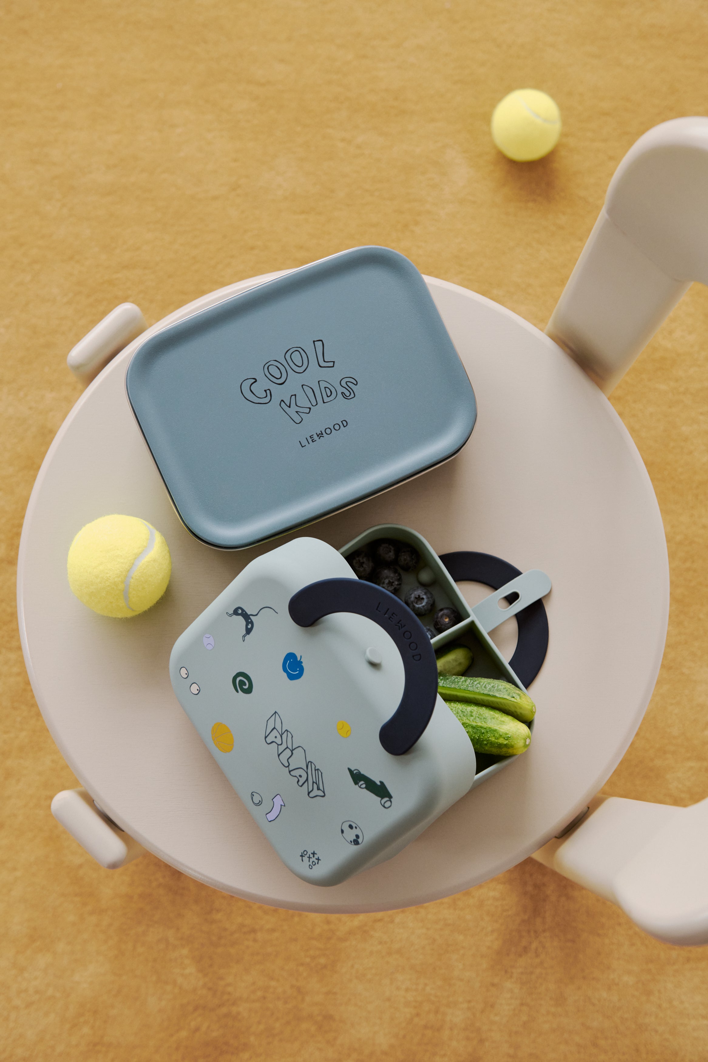Liewood Elara Foldable Lunchbox DustyPeppermint