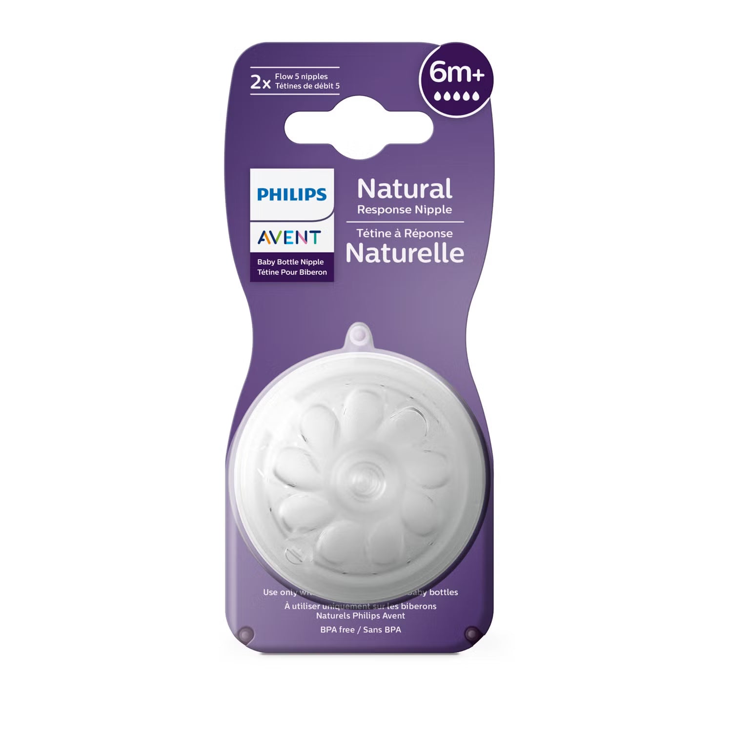 Philips Avent Tetinas Natural Response T5 6M+ (2 un.)