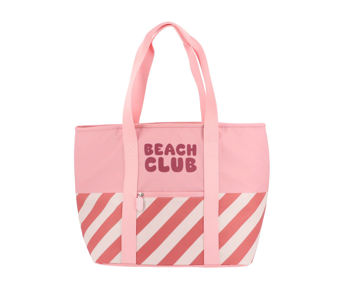 Monneka Bolsa Tote Stripes Bloom & Blush 98571