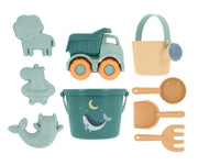 Monneka Conjunto Brinquedos Praia Whale Teal 93588