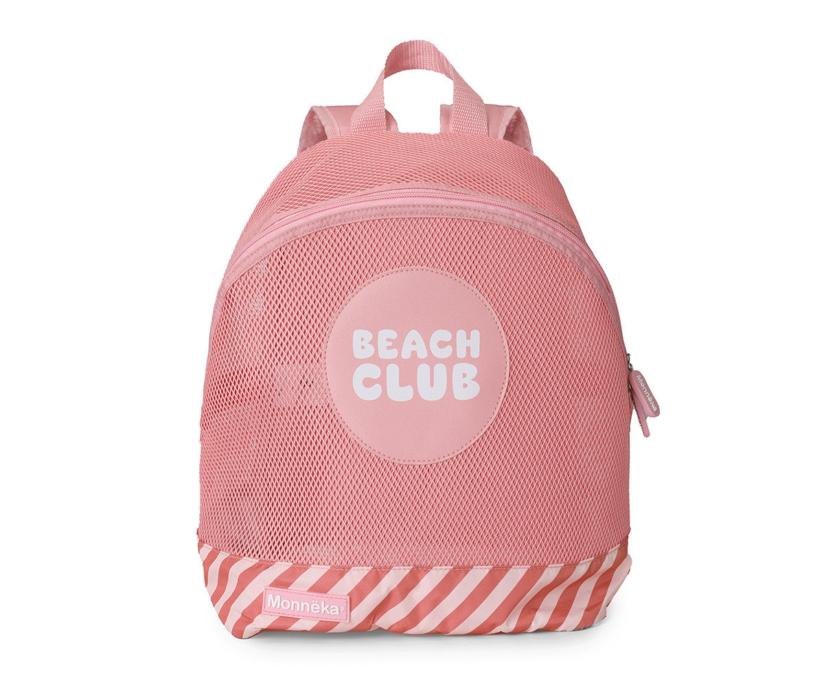 Monneka Mochila Praia Anti-Areia Stripes Bloom & Blush 97525