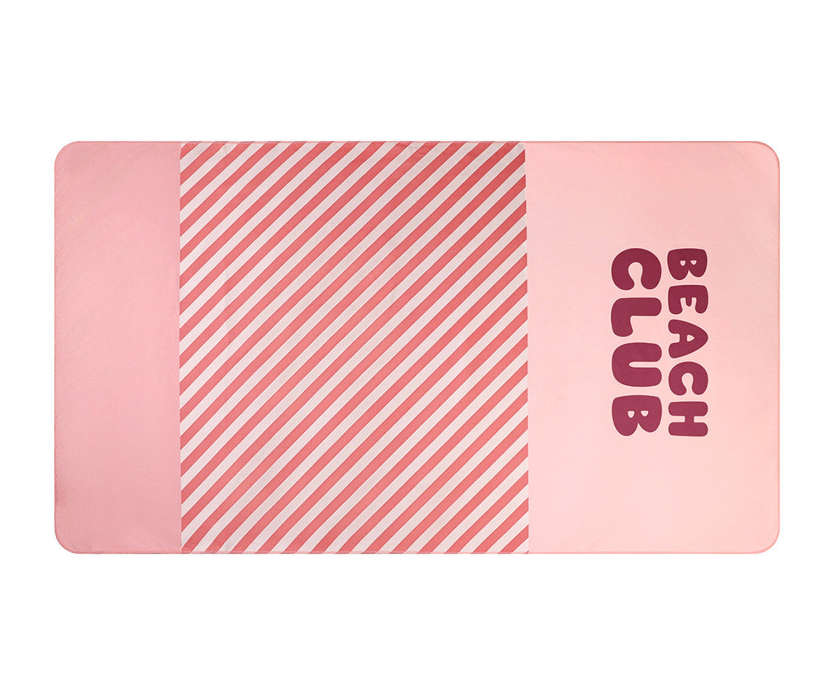 Monneka Toalha Praia Stripes Bloom & Blush 97529