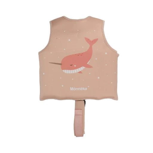 Monneka Colete Flutuador Narval Peach 3-6anos