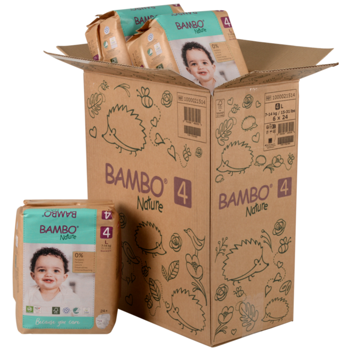 Bambo Nature Caixa Paper Bag Tam. 4 (7-14KG)