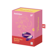 Satisfyer Double Plus Remote Roxo 9015481